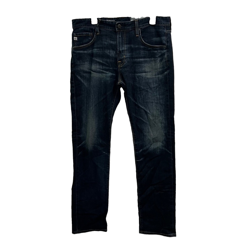 AG Matchbox Slim Straight Jean 34x34 Faded AG-ED Denim Mens